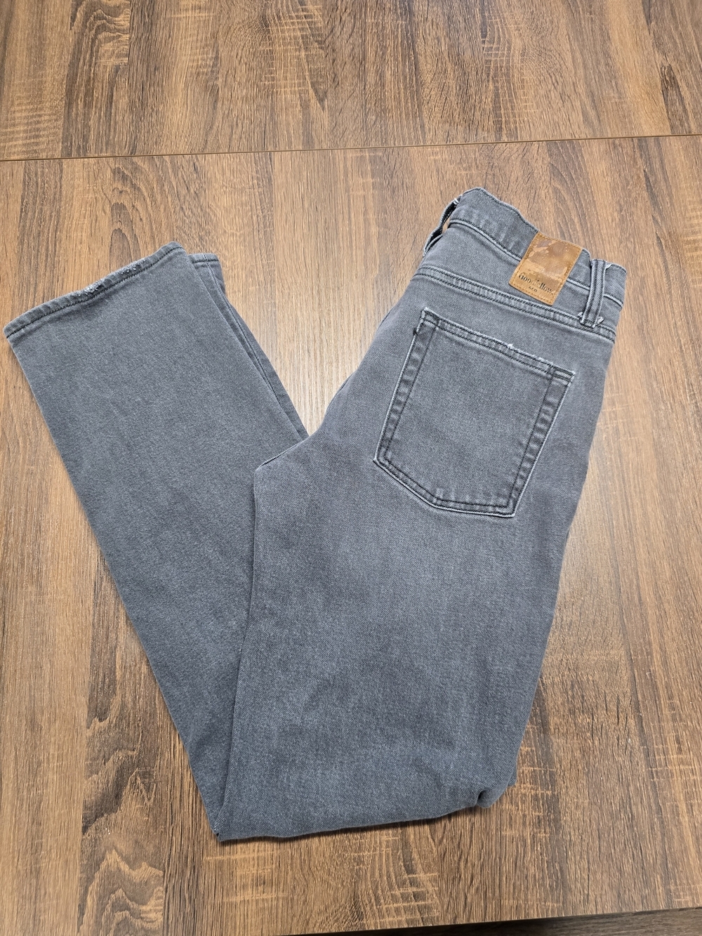 Goodfellow & Co Slim Straight Jeans Men's 30x32 Black Gray CoolMax All Season